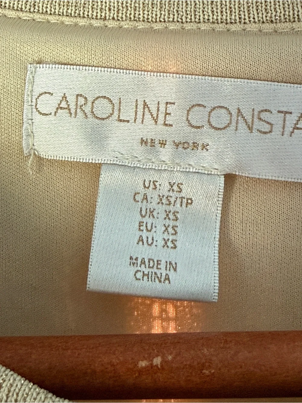 Caroline Constas Knit Maxi Dress